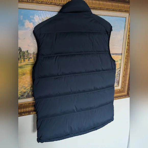 Orlebar Brown Navy Puffer Vest Large - Picture 6 of 9